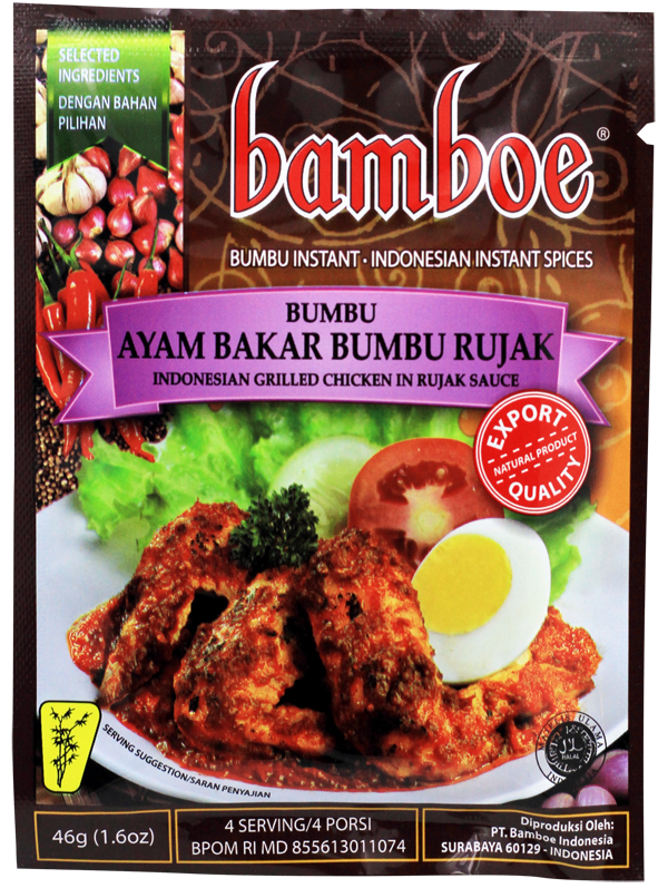 Ayam Bakar Bumbu Rujak Bumbu Export PT Halus Ciptanadi